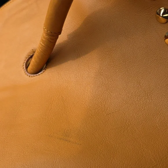 Holt Renfrew Studded Leather tote - Picture 9 of 10